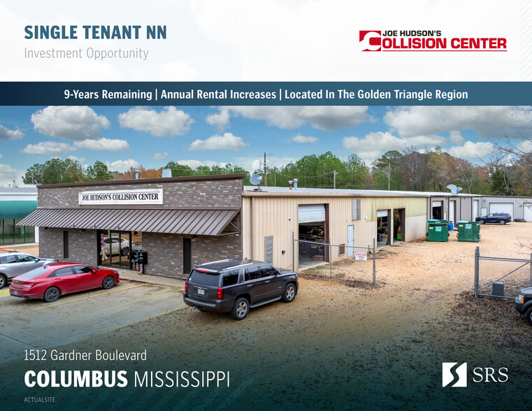 1512 Gardner Blvd, Columbus, MS en venta - Foto principal - Imagen 1 de 10