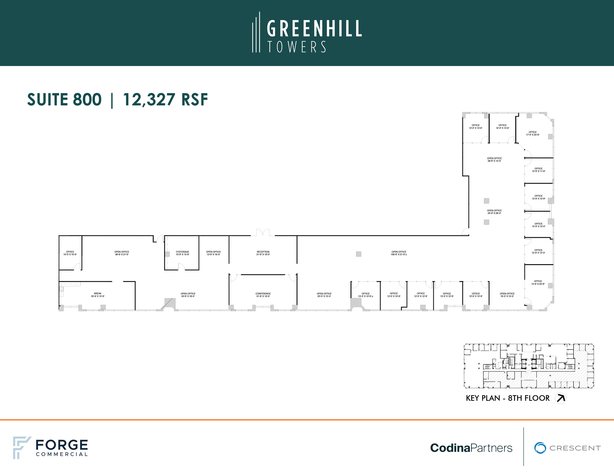 14131 Midway Rd, Addison, TX en alquiler Plano de la planta- Imagen 1 de 1