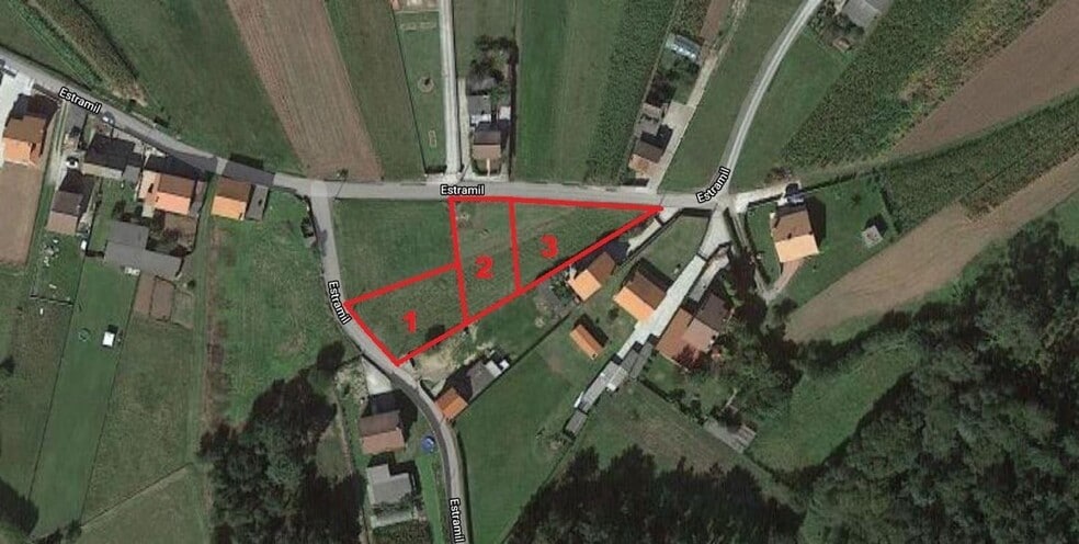 Terreno en A Laracha, La Coruna en venta - Plano de la planta - Imagen 1 de 15