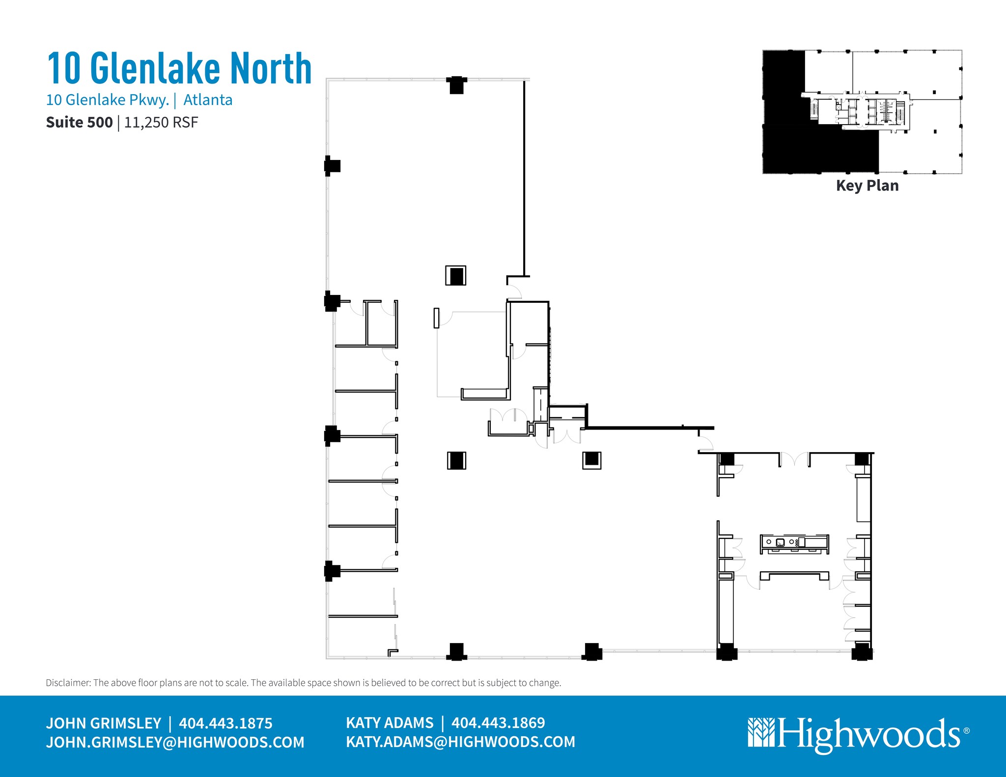 10 Glenlake Pky NE, Atlanta, GA en alquiler Plano del sitio- Imagen 1 de 1