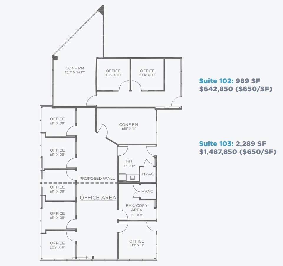 5080 Shoreham Pl, San Diego, CA 92122 - Unidad 102 -  - Plano de la planta - Image 1 of 1