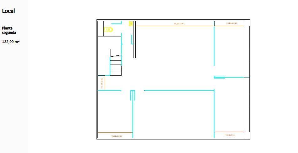 Local en Cádiz, Cádiz en venta - Plano de planta tipo - Imagen 2 de 4
