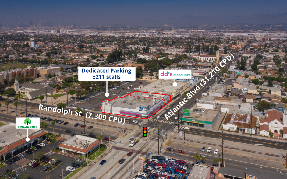 6121-6161 Atlantic Blvd, Maywood, CA en alquiler - Foto del edificio - Imagen 1 de 6