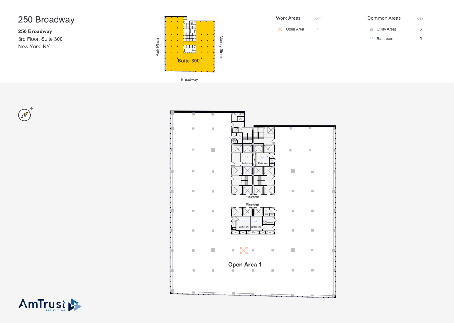 250 Broadway, New York, NY en alquiler Plano de la planta- Imagen 1 de 1