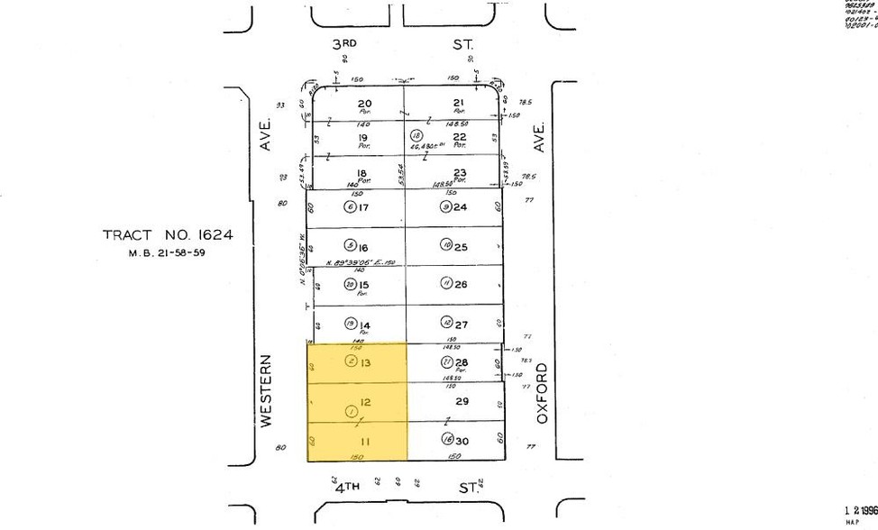 356 S Western Ave, Los Angeles, CA en alquiler - Plano de solar - Imagen 2 de 8