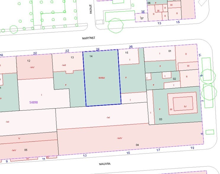Terreno en Martínez en venta - Plano de la planta - Imagen 2 de 10