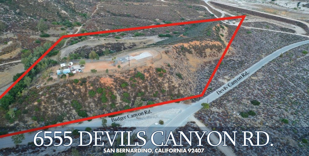 6555 Devils Canyon Rd, San Bernardino, CA en venta - Foto del edificio - Imagen 1 de 44