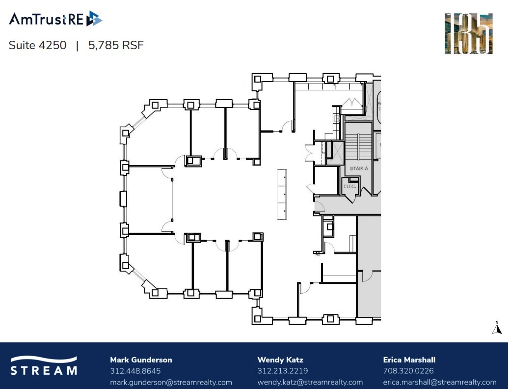 135 S LaSalle St, Chicago, IL en alquiler Plano de la planta- Imagen 1 de 1