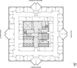 2121 Avenue of the Stars, Century City, CA en alquiler Plano de la planta- Imagen 1 de 1