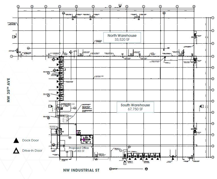 2720 NW 35th Ave, Portland, OR en alquiler Plano de la planta- Imagen 1 de 3