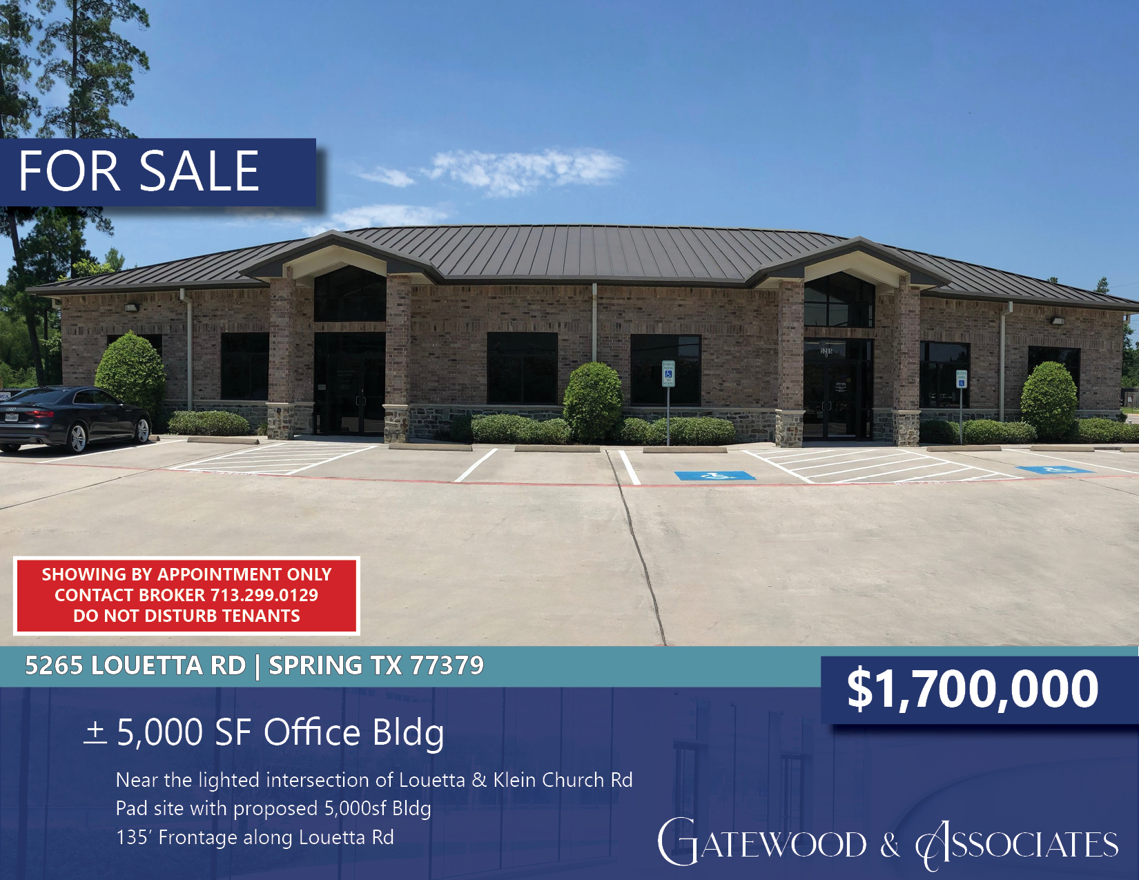 5265 Louetta Rd, Spring, TX en venta Foto del edificio- Imagen 1 de 11