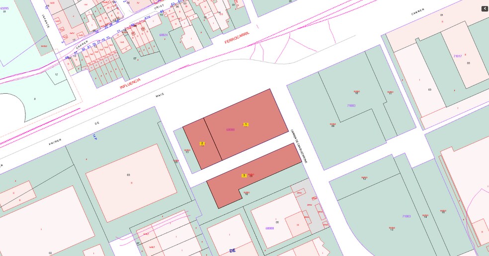 Carrer Primer de Maig, 22, Montmeló, Barcelona en venta - Plano de solar - Imagen 1 de 2