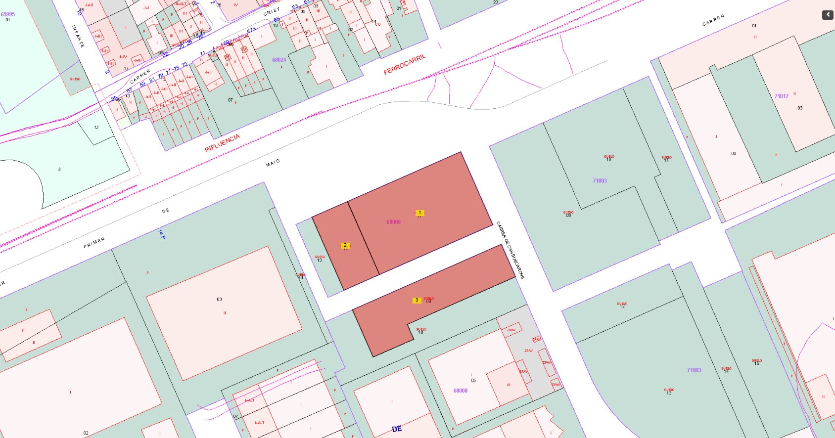 Carrer Primer de Maig, 22, Montmeló, Barcelona en venta Plano de solar- Imagen 1 de 3