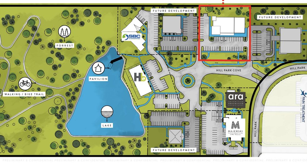 1690 Hill Park Cv, Jonesboro, AR en alquiler - Plano del sitio - Imagen 3 de 10