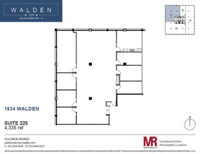 1834 Walden Office Sq, Schaumburg, IL en alquiler Plano de la planta- Imagen 1 de 1