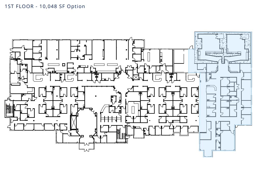 5900 Lake Wright Dr, Norfolk, VA en venta Plano de la planta- Imagen 1 de 2