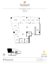 14850 Quorum Dr, Dallas, TX en alquiler Plano de la planta- Imagen 1 de 2