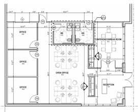 3260 Skyway Cir, Irving, TX en alquiler Plano de la planta- Imagen 2 de 2