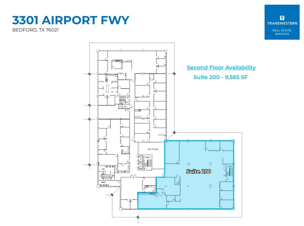 3301 Airport Fwy, Bedford, TX en alquiler Plano de la planta- Imagen 1 de 1