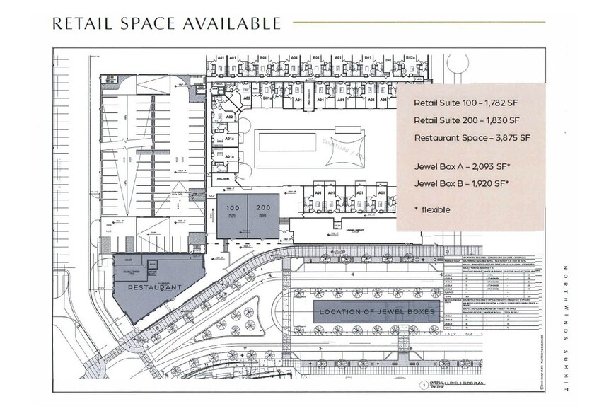 4000 & 6000 Summit Place, Alpharetta, GA en alquiler - Plano de planta tipo - Imagen 2 de 2