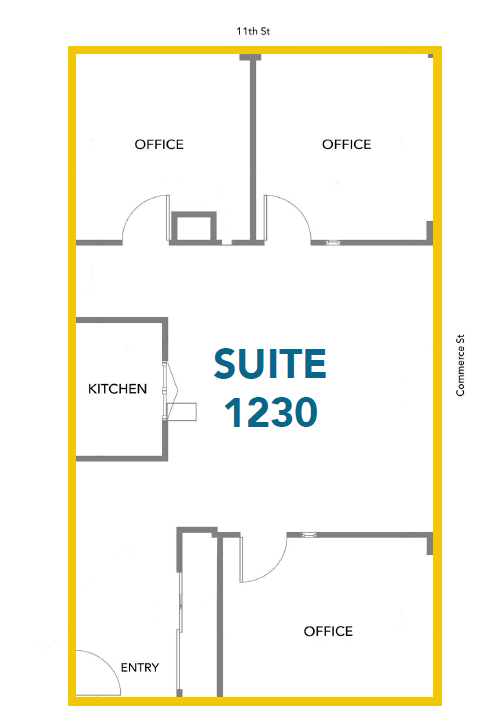 950 Pacific Ave, Tacoma, WA en alquiler Plano de la planta- Imagen 1 de 1