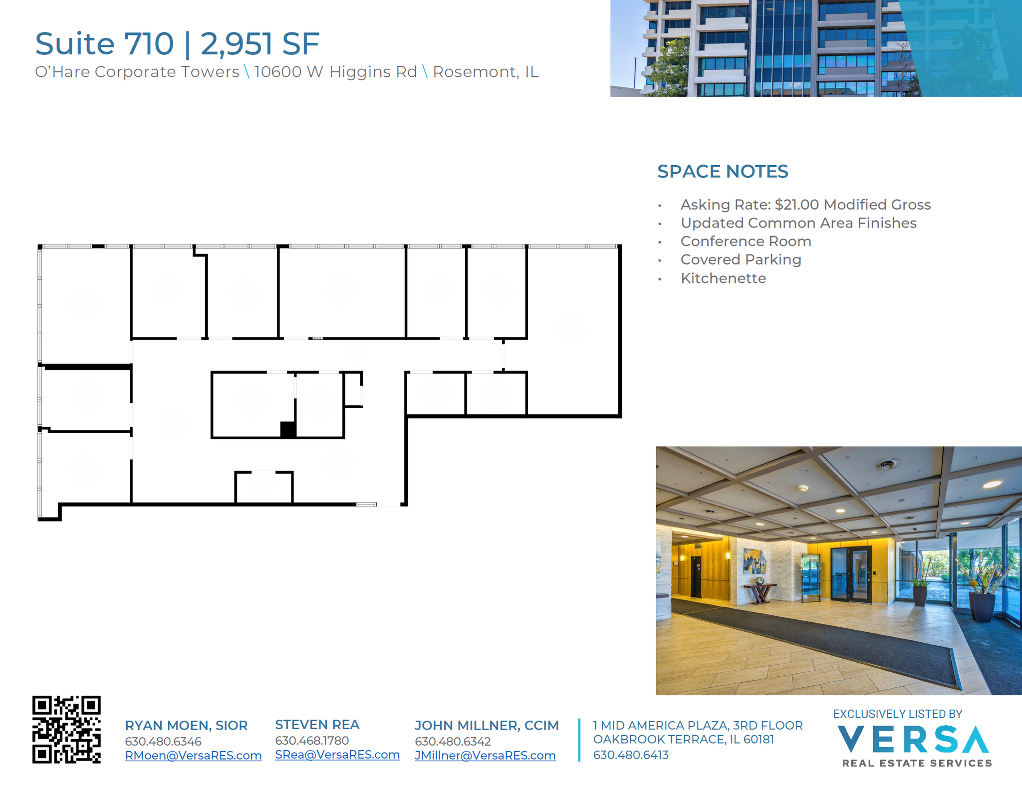 10600 W Higgins Rd, Rosemont, IL en alquiler Plano de la planta- Imagen 1 de 1