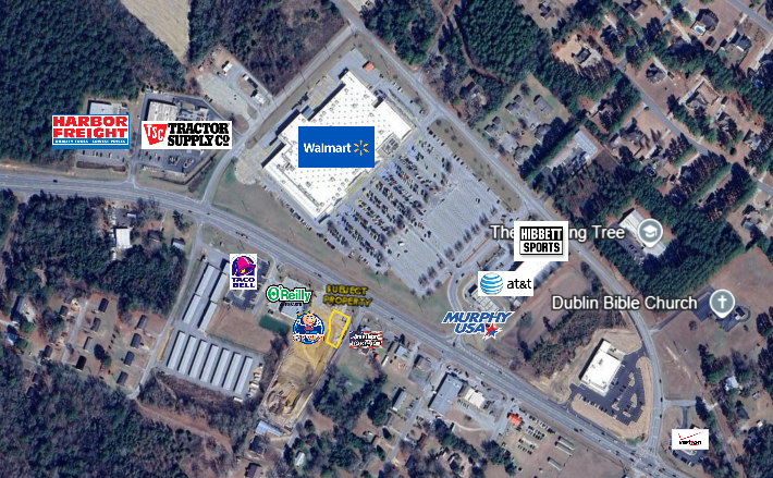 2404 US Highway 80 W, Dublin, GA en venta - Foto del edificio - Imagen 2 de 2