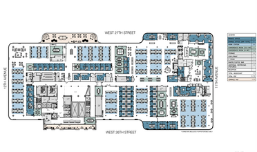 601 W 26th St, New York, NY en alquiler Plano de la planta- Imagen 2 de 9