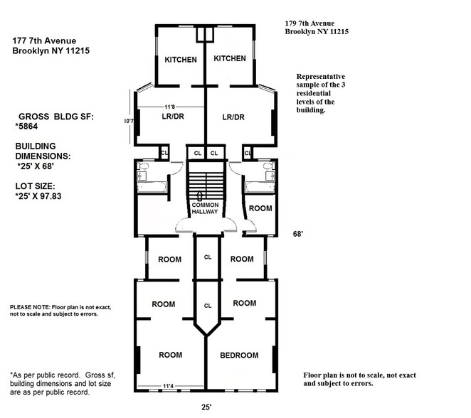 179 7th Ave, Brooklyn, NY en venta - Plano de la planta - Imagen 3 de 16