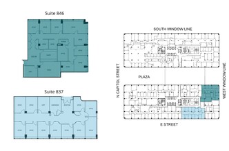 400-444 N Capitol St NW, Washington, DC en alquiler Plano de la planta- Imagen 1 de 1