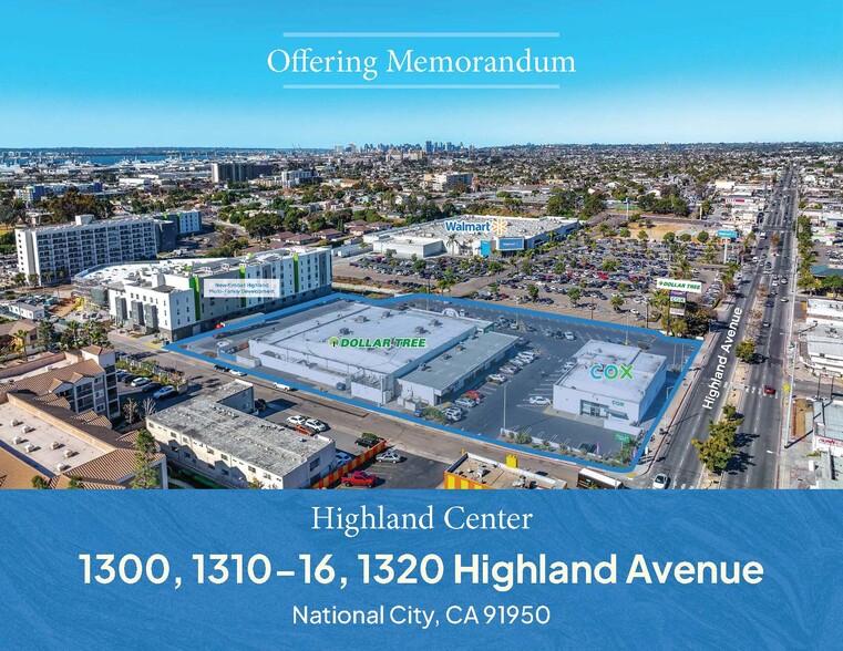 1300-1320 Highland Ave, National City, CA en venta - Foto del edificio - Imagen 1 de 13