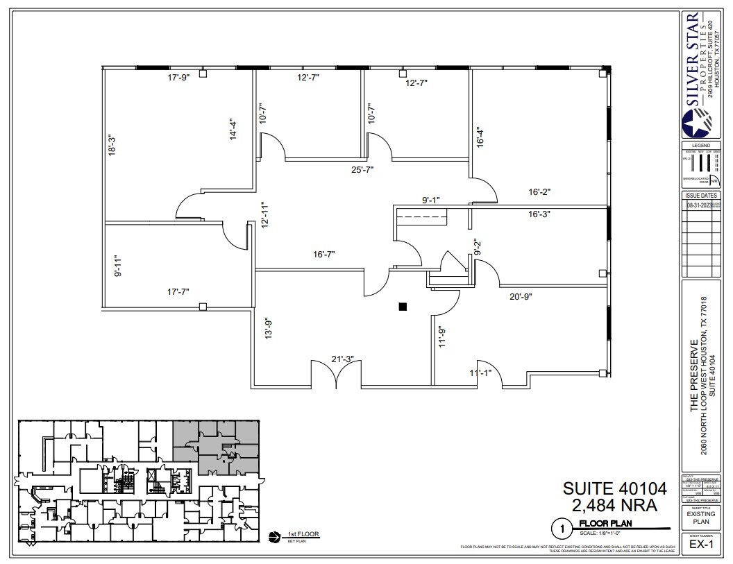 2000 N Loop Fwy W, Houston, TX en alquiler Plano de la planta- Imagen 1 de 1