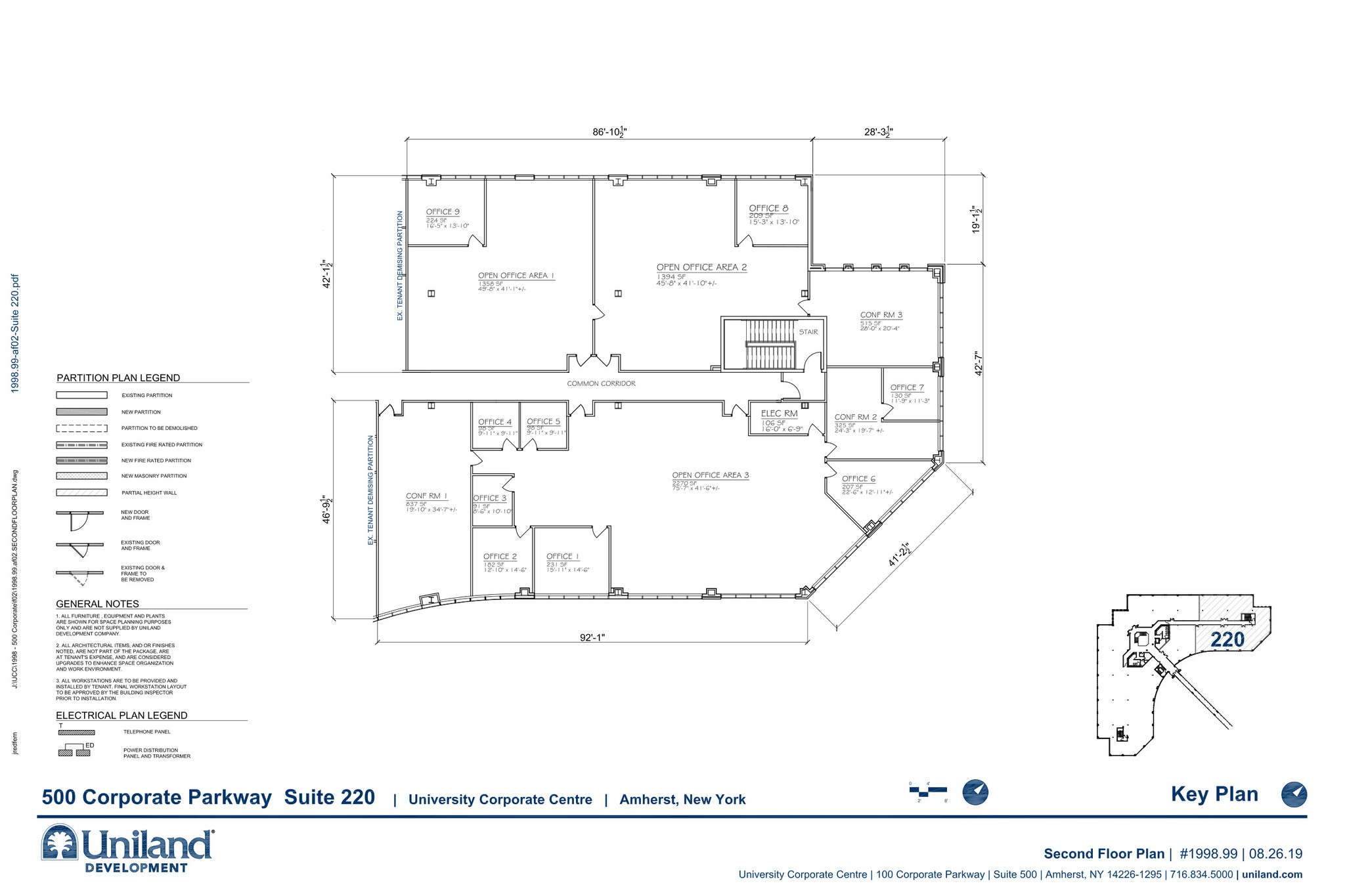 100 Corporate Pky, Amherst, NY en alquiler Plano del sitio- Imagen 1 de 31