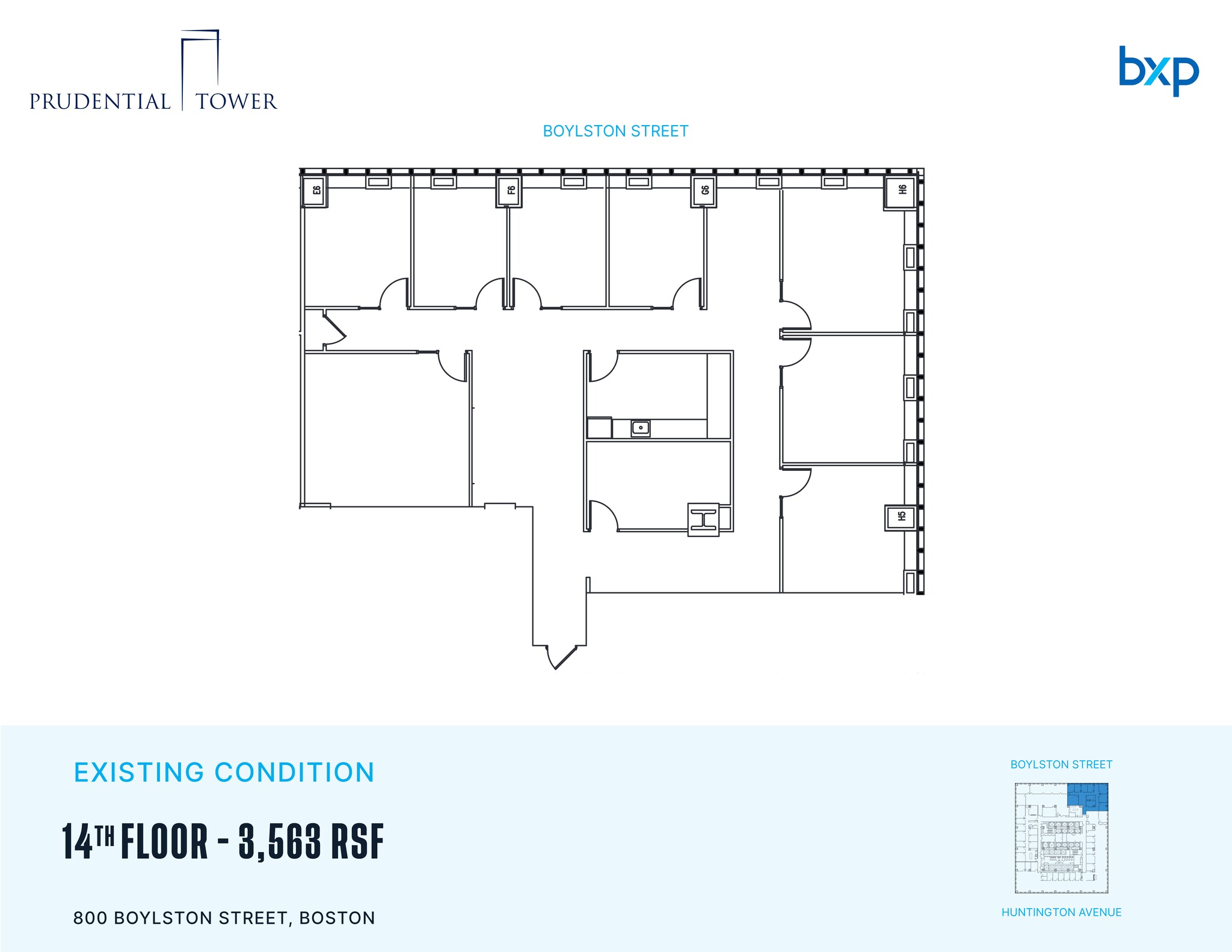 800 Boylston St, Boston, MA en alquiler Plano del sitio- Imagen 1 de 1