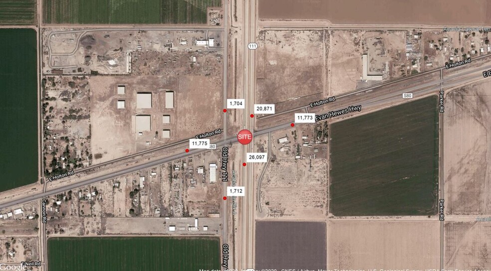 Highway 80 & Highway 111 NWC, El Centro, CA en venta - Foto del edificio - Imagen 2 de 4