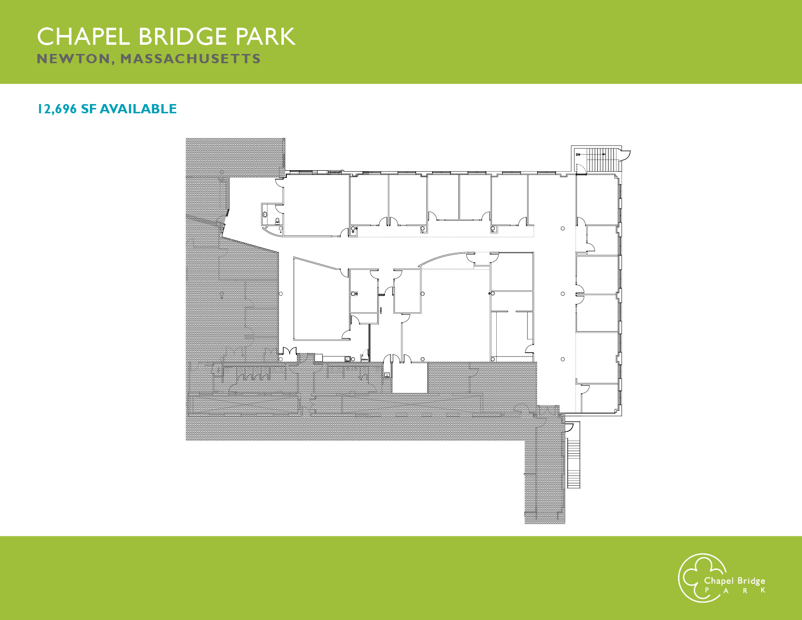 55 Chapel St, Newton, MA en alquiler Plano de la planta- Imagen 1 de 1