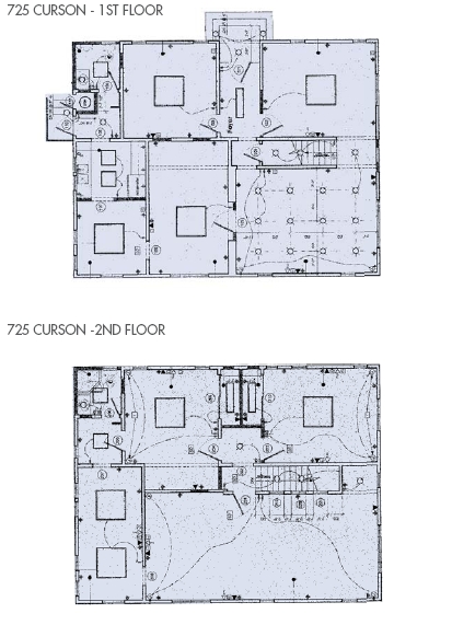 725 S Curson Ave, Los Angeles, CA en venta - Plano de la planta - Imagen 2 de 6