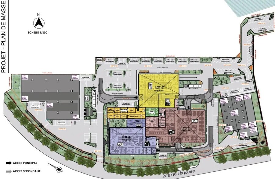 7-11 Rue De L'Equerre, SAINT-OUEN-L'AUMONE en venta - Plano del sitio - Imagen 3 de 3