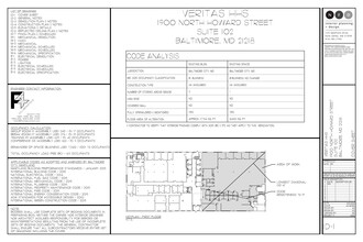 1900 N Howard St, Baltimore, MD en alquiler Plano del sitio- Imagen 2 de 2