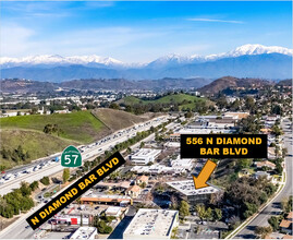 556 N Diamond Bar Blvd, Diamond Bar, CA - VISTA AÉREA  vista de mapa