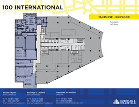 100 International Dr, Baltimore, MD en alquiler Plano de la planta- Imagen 1 de 1