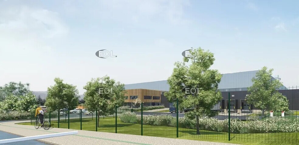 Nave en Saint-Étienne-de-Saint-Geoirs en alquiler - Foto del edificio - Imagen 1 de 2