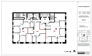 400 7th St NW, Washington, DC en alquiler Plano de la planta- Imagen 1 de 1