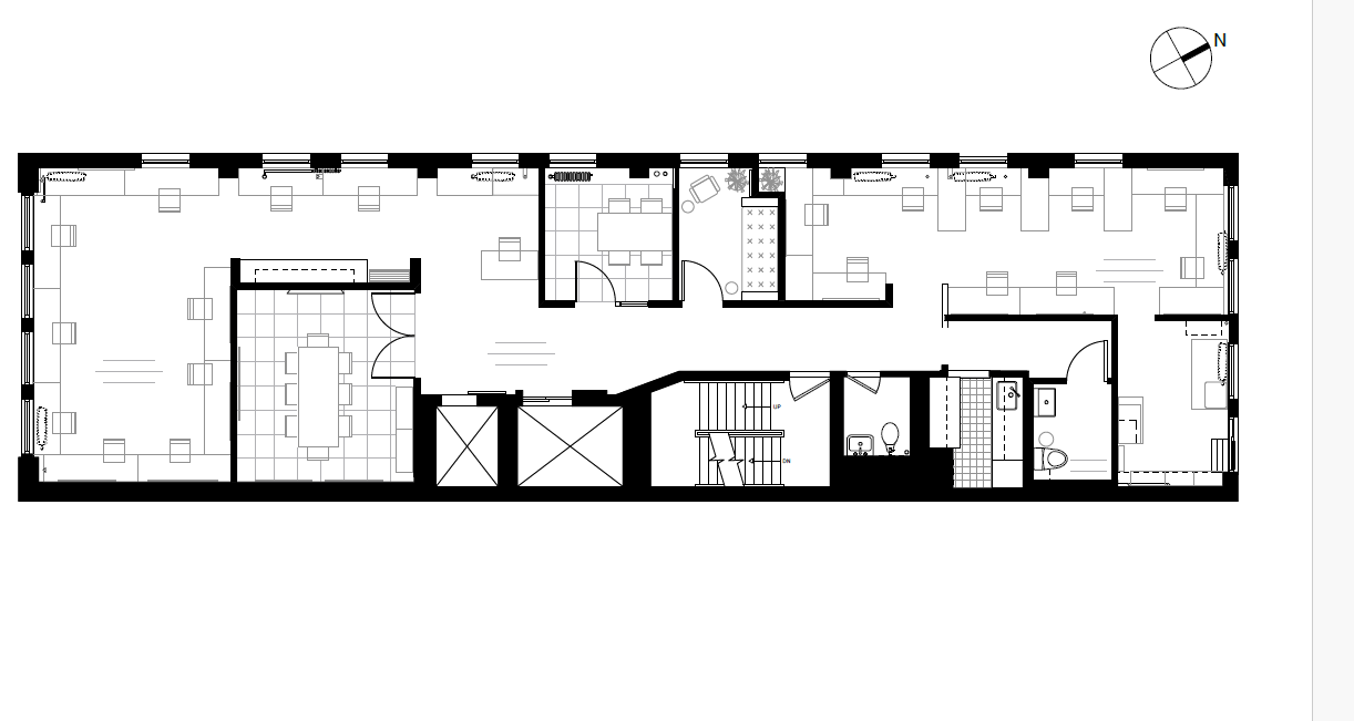 11 W 25th St, New York, NY en alquiler Plano de la planta- Imagen 1 de 6