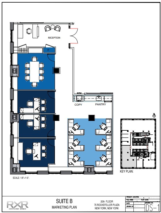 75 Rockefeller Plaza, New York, NY en alquiler Plano de la planta- Imagen 1 de 1