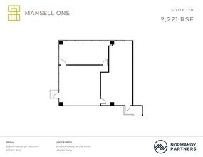 3700 Mansell Rd, Alpharetta, GA en alquiler Plano de la planta- Imagen 1 de 1