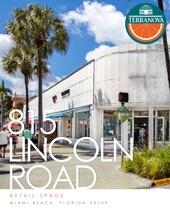 801-821 Lincoln Mall, Miami Beach, FL en alquiler Plano del sitio- Imagen 1 de 1