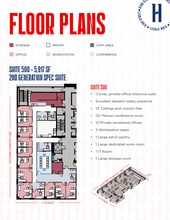 701 7th St NW, Washington, DC en alquiler Plano de la planta- Imagen 2 de 2