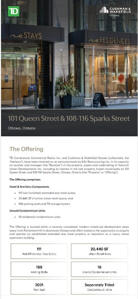101 Queen Street & 108-116 Sparks Street cartera de 3 inmuebles en venta en LoopNet.es - Otros - Imagen 3 de 3