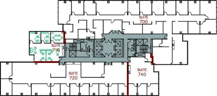 3111 Camino del Rio N, San Diego, CA en alquiler Plano de la planta- Imagen 1 de 1